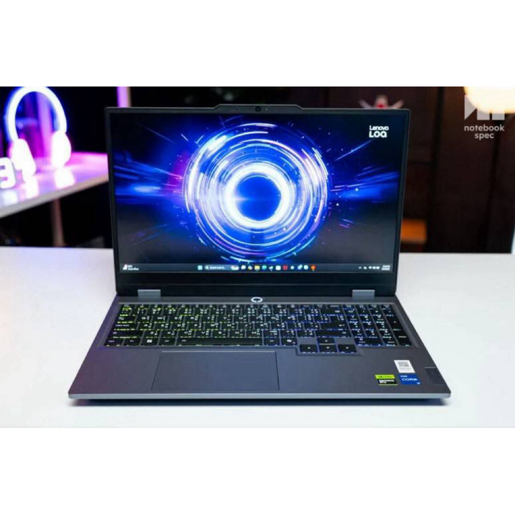 Lenovo LOQ 15IRX10 i5-13450HX SSD1TB RAM16GB RTX 5060 (8GB GDDR7) สินค้าใหม่ตัวโชว์ ครบกล่อง