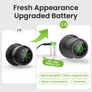 GHome Smart กลอนประตูดิจิตอล Bluetooth Smart knob Lock KD03 PRO รับประกัน 1 ปี - DIMI