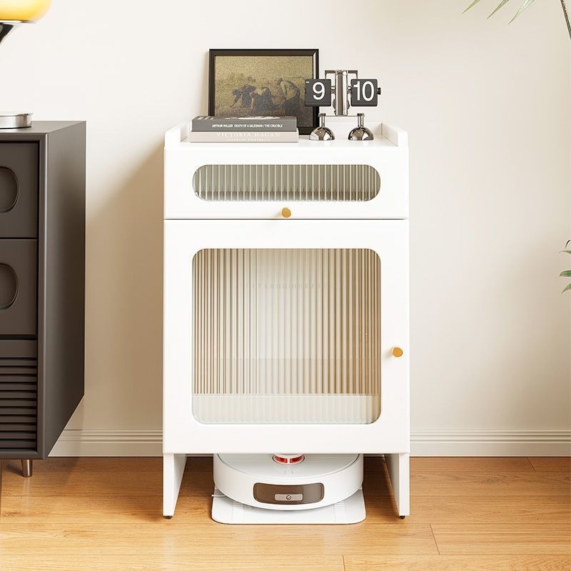 ตู้เก็บสูญญากาศหุ่นยนต์สำหรับ Ecovacs Cloud Whale, Chai Mi, Roborock, ใช้ในบ้าน, ตู้สถานีฐานเคลื่อนย้าย