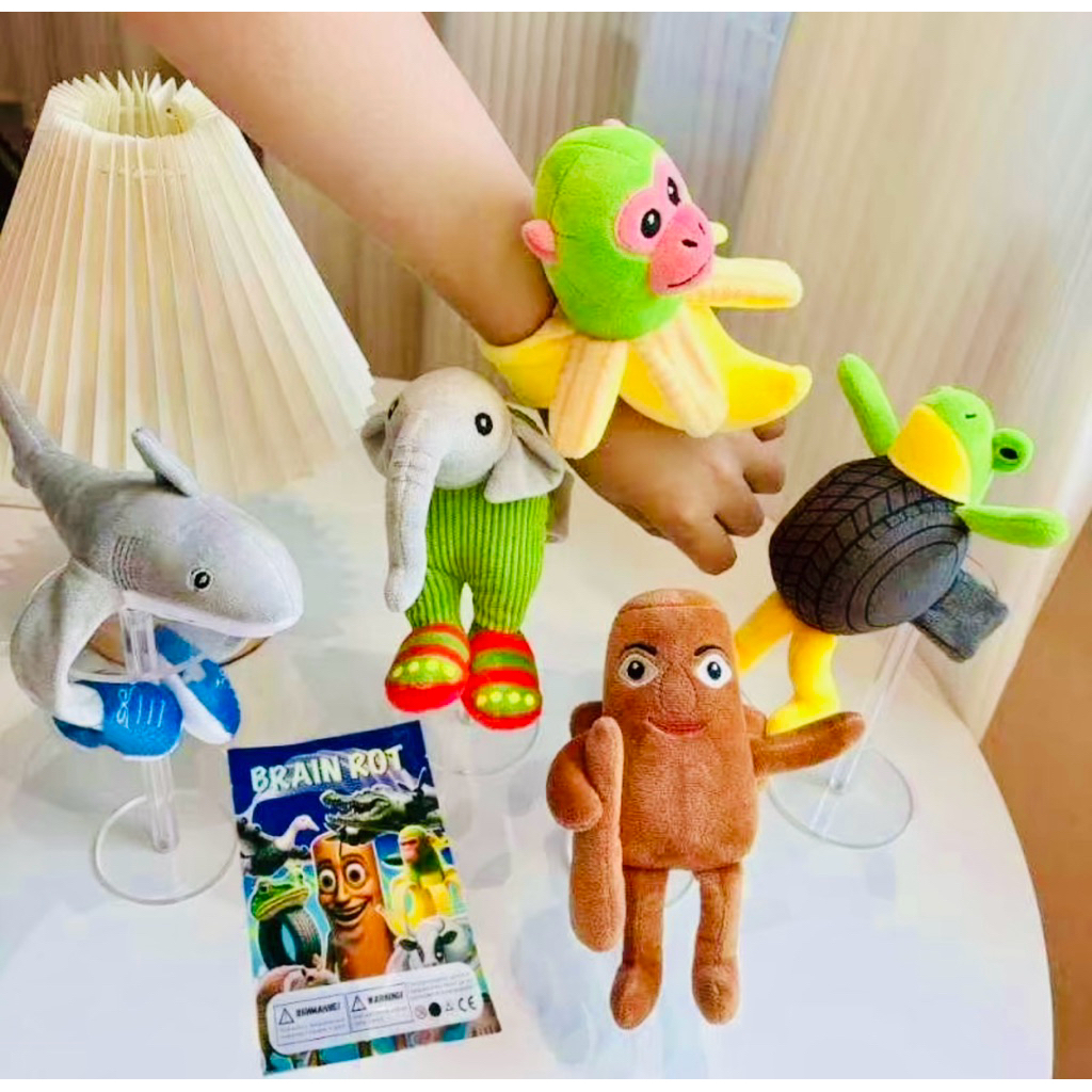 ตุ๊กตาทุงทุงกำลังฮิต ตุ๊กตาทุงทุงเกาะแขนจาก AI ITALIAN ANIMALS น่ารัก เหมาะสำหรับเด็ก