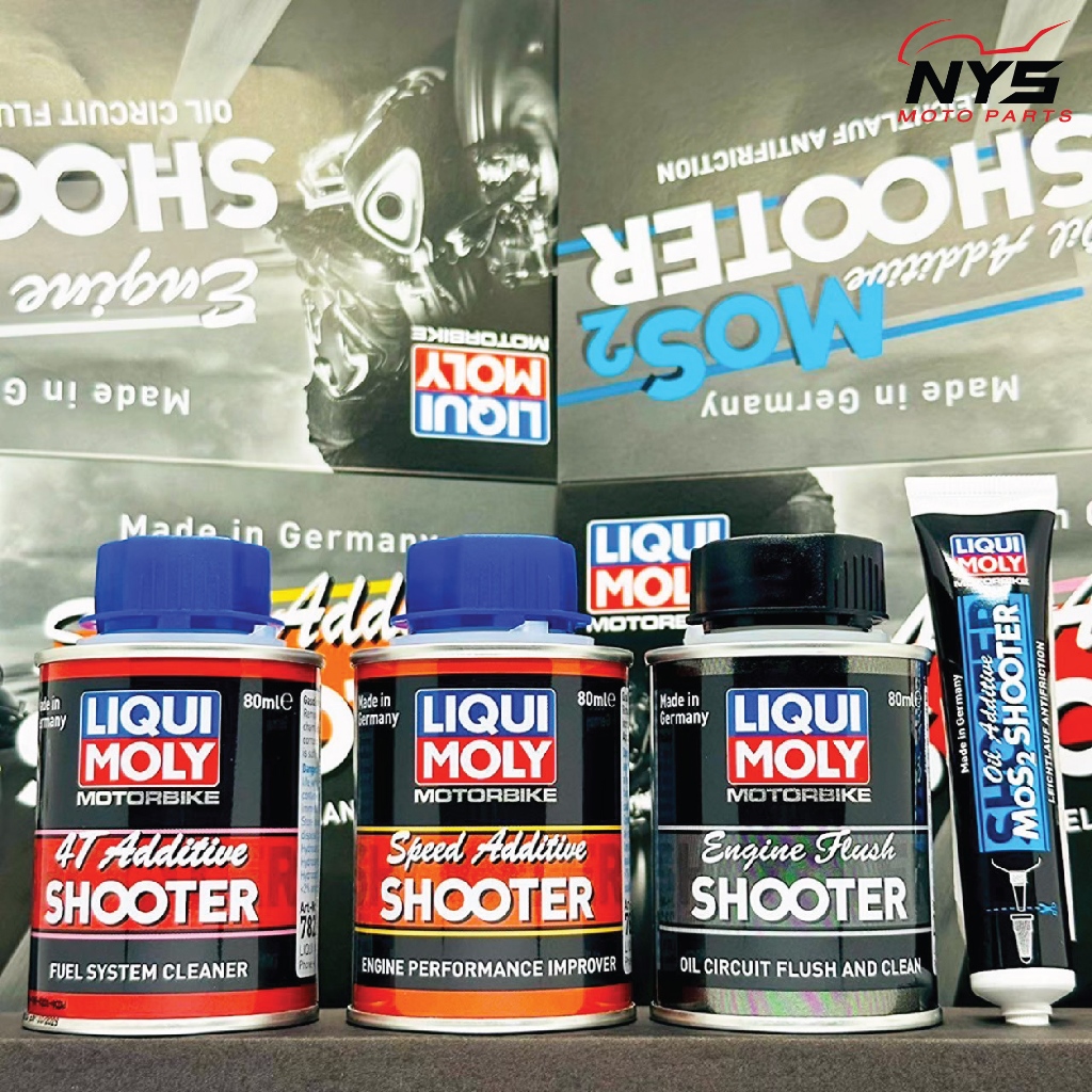 Liqui Moly Shooterน้ำยาล้างหัวฉีด4T ฟลัชชิ่งน้ำยาล้างภายในเครื่องยนต์ เพิ่มอัตรา