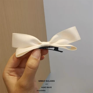 กิ๊บโบว์ติดผม ขนาดประมาณ 9 cm โทนสีพาสเทล งานสวยตรงปก (ด้านหลังเป็นงานกิ๊บปากเป็ด)