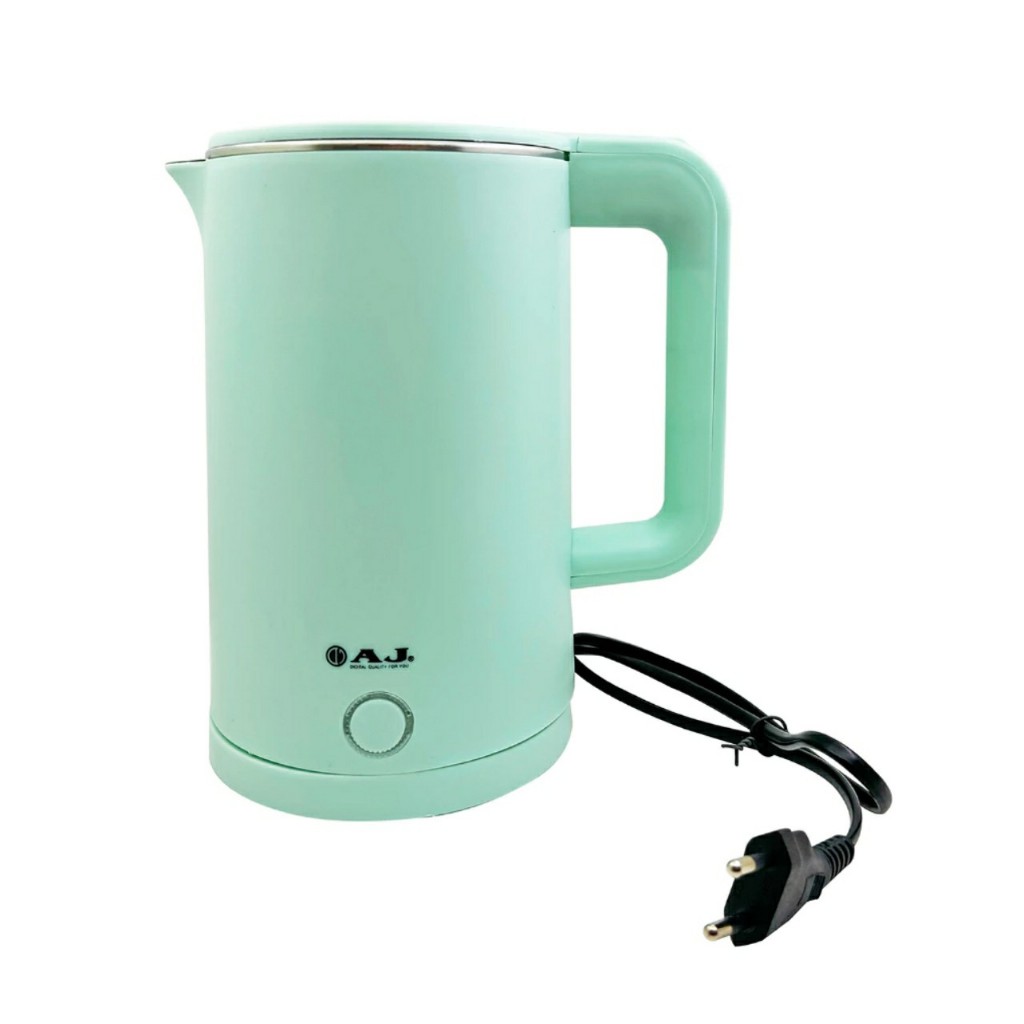 AJ กาต้มน้ำร้อน รุ่น CA-002 | 1500W สแตนเลส 304 ความจุ 1.8 ลิตร หุ้ม 2 ชั้น ของแท้ประกันศูนย์
