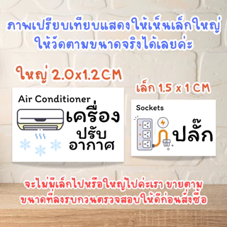 สติ๊กเกอร์เบรคเกอร์ตู้ไฟ "แบบแยกชิ้น" เลือกได้ ตามที่ชอบได้เลย สไตร์ มินิมอล สีสวย น่ารัก