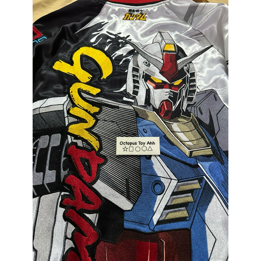Sukajan Gundam Rx78-2 Limited 300 ตัว มือสอง ใส่ได้ 2 ด้าน เสื้อแจ็คเก็ต