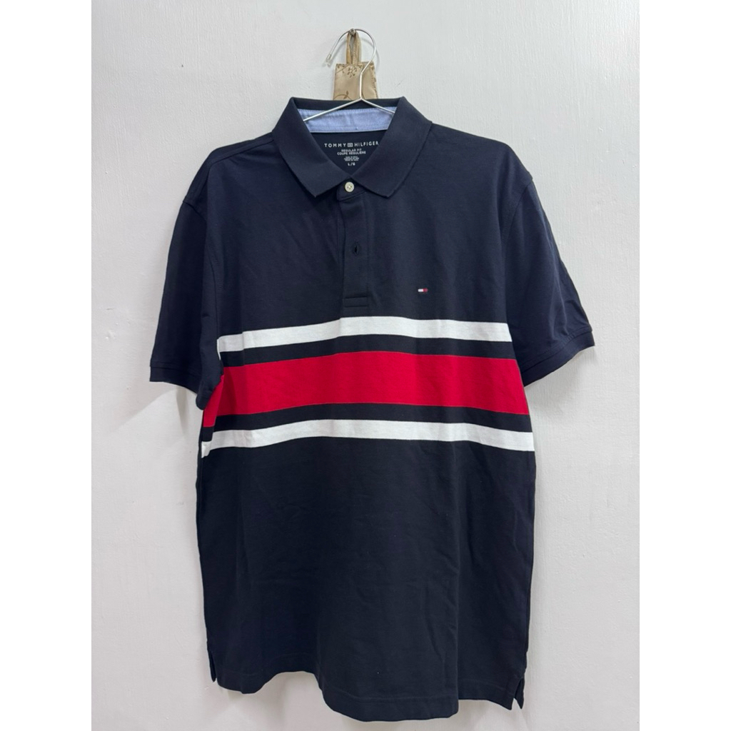 เสื้อคอปกโปโลผู้ชาย tommy hilfiger เสื้อทำงานผู้ชาย เสื้อคอปก เสื้อโปโล