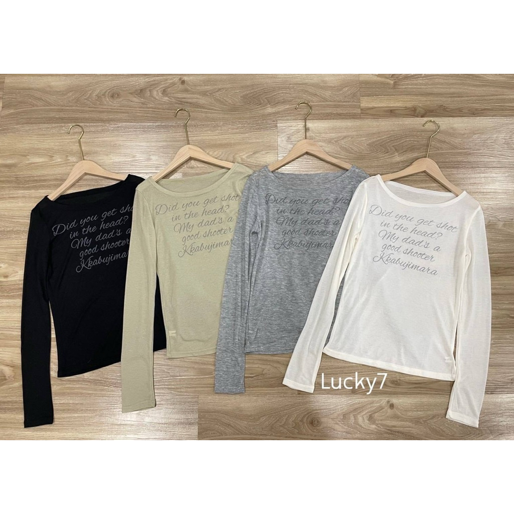 BY IRA Jennie’s select 💖พร้อมส่ง💖 เสื้อแขนยาวคอกลม ทรงสวย สกรีนลายตัวอักษรสไตล์เกาหลี เกาใจเนื้อผ้าดีมาก เป็นงานเข้ารูป รูปที่ 6
