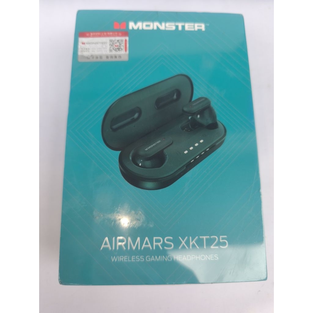 หูฟัง Monster XKT25 สภาพใหม่ซีลยังไม่แกะ