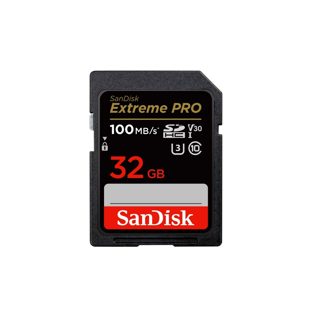 SD Card Sandisk Extreme Pro 32GB 100MB/s 64GB 128GB Speed รูปที่ 2