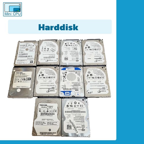 Harddisk มือสอง ขนาด 2.5 นิ้ว และ 3.5 นิ้ว คละรุ่นคละยีห้อ ความจุ 500 GB - 1000 GB เทสก่อนส่ง รับประ