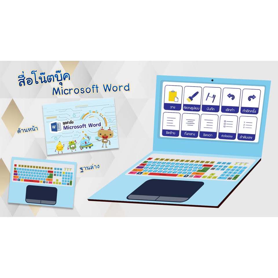 สื่อโน้ตบุ๊ก Microsoft Office (Word / PowerPoint / Excel) | สื่อการสอนคอมพิวเตอร์