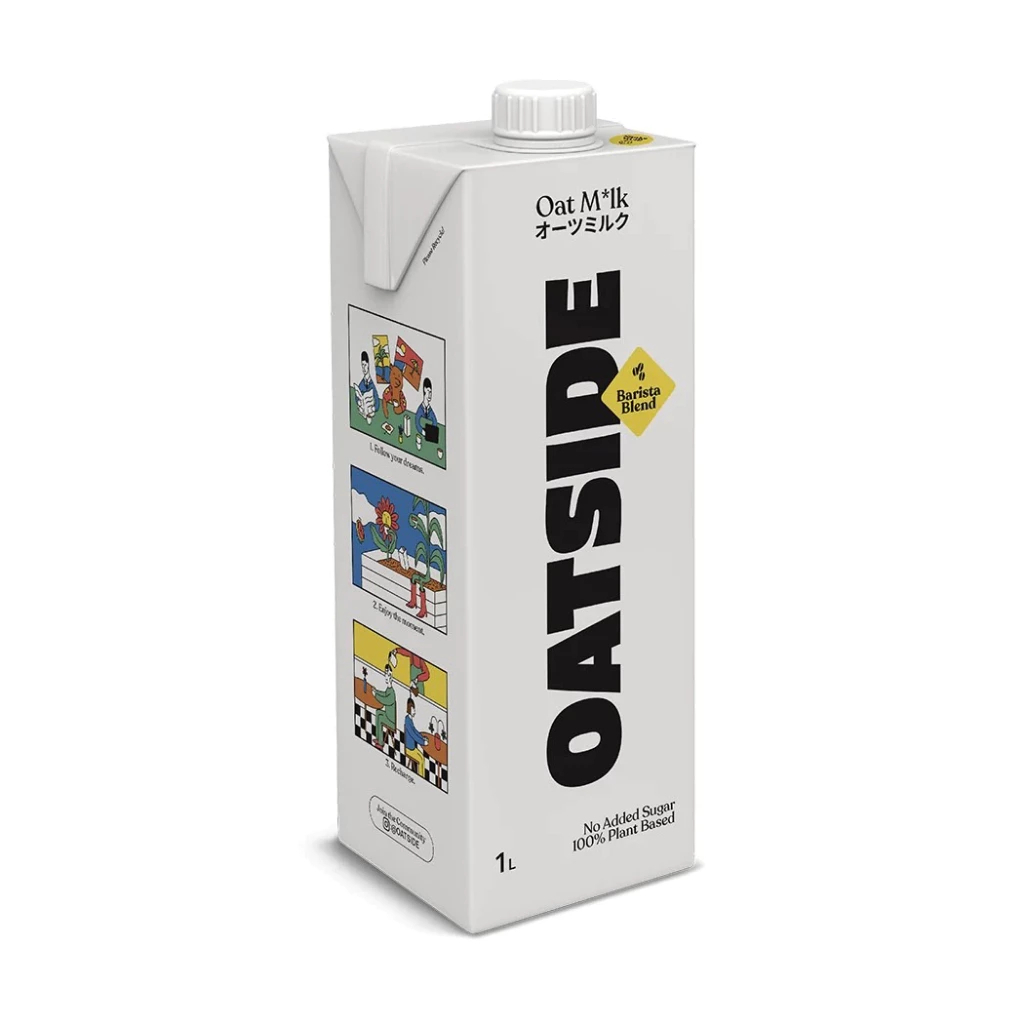 Oatside นมข้าวโอ๊ต 1ลิตร (Barista Blend) BBE : 04/2026