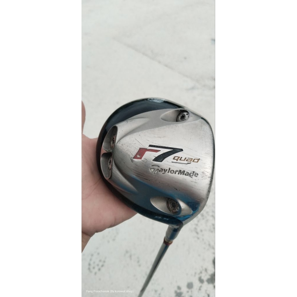 ไม้กอล์ฟมือสอง Driver r7 quad Taylormade/FLEX-S ,ก้านSPEEDER