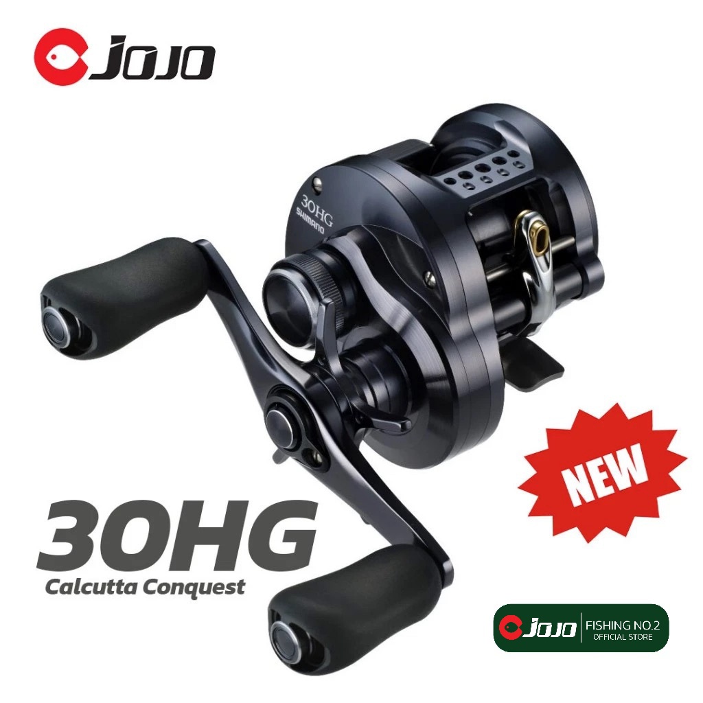 Shimano Calcutta Conquest 30HG SHALLOW EDITION 30HG / 31HG (CQ30HG / CQ31HG) รอกเบท ทรงกลมระดับพรีเม