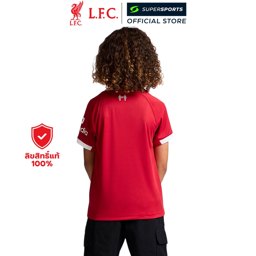 LFC เสื้อเชียร์เด็กทีมลิเวอร์พูล ชุดเหย้า Home Fan Jersey 2025/26 - รูปที่ 2