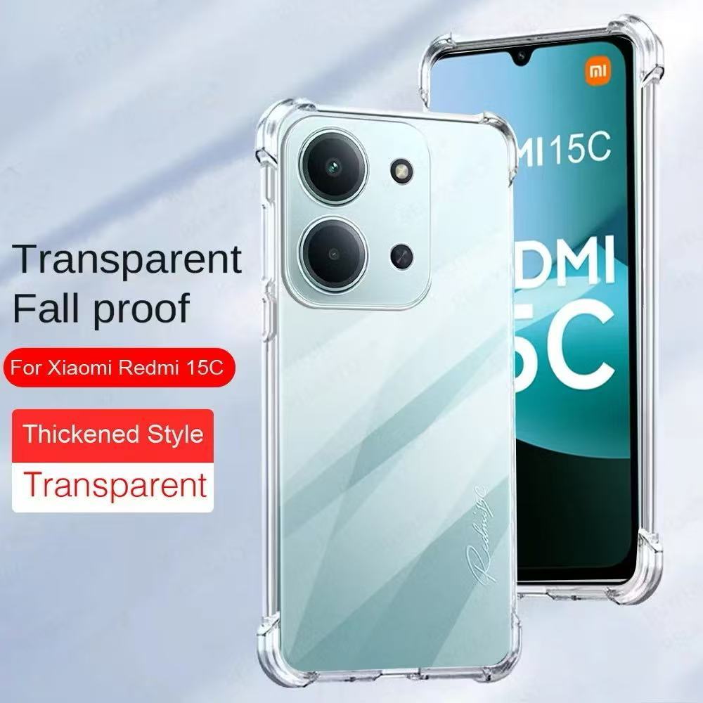🔥เคสใส🔥ใช้สำหรับ Xiaomi Mi15T Pro Redmi 15C / Poco C85 Case  พร้อมส่ง กันกระแทกMi15T Mi15Tpro