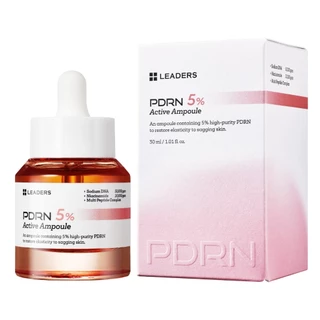 Leaders - PDRN 5% ACTIVE AMPOULE (30ml) ลีดเดอร์ พีดีอาร์เอ็น 5% แอคทีฟ แอมพูล