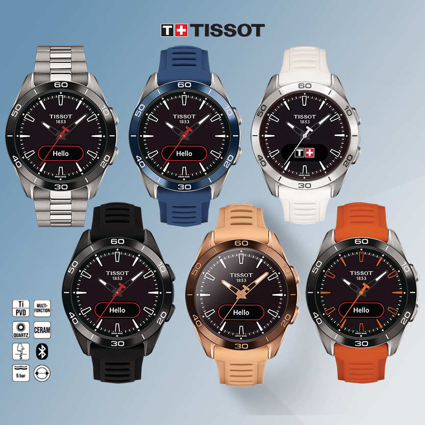 นาฬิกา TISSOT T-Touch Connect Sport รุ่น T153.420.44.051.00/T153.420.47.051.01/T153.420.47.051.02/T153.420.47.051.04