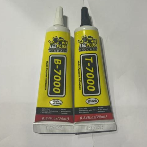 leeplus กาวติดหน้าจอทัสกรีน  T7000  เนื้อกาวสีดำ b7000 เนื้อกาวใส(25ml)
