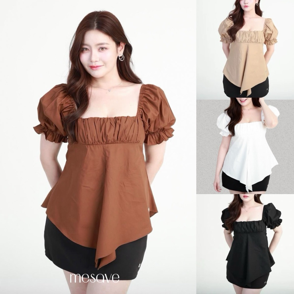 (6สี3ไซส์) MINI YAYA SHIRT เสื้อญาญ่าแขนสั้น รุ่น T88 - Mesave