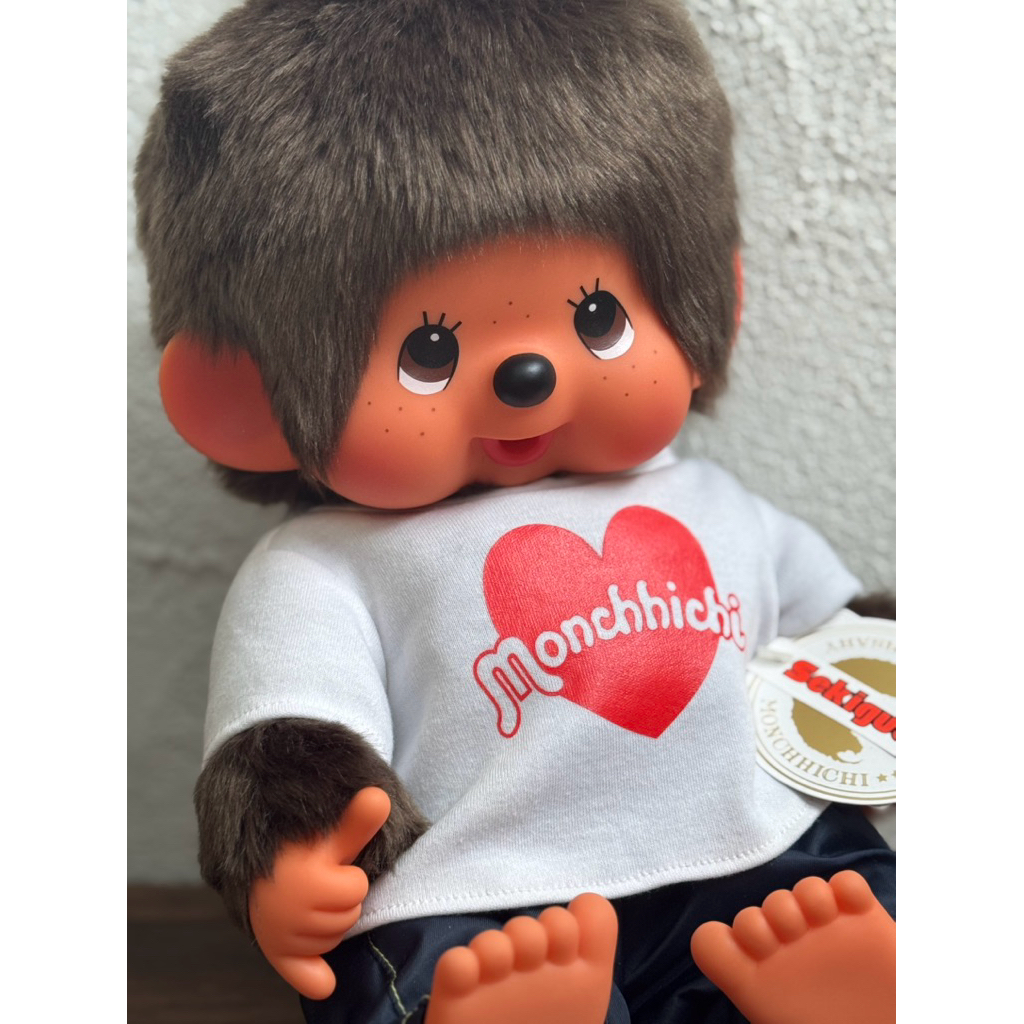 รวมตุ๊กตาไซส์ L monchhichi /bebichhichi พร้อมส่ง ตัวใหญ่ กอดอุ่น ของแท้ นำเข้าจากญี่ปุ่น