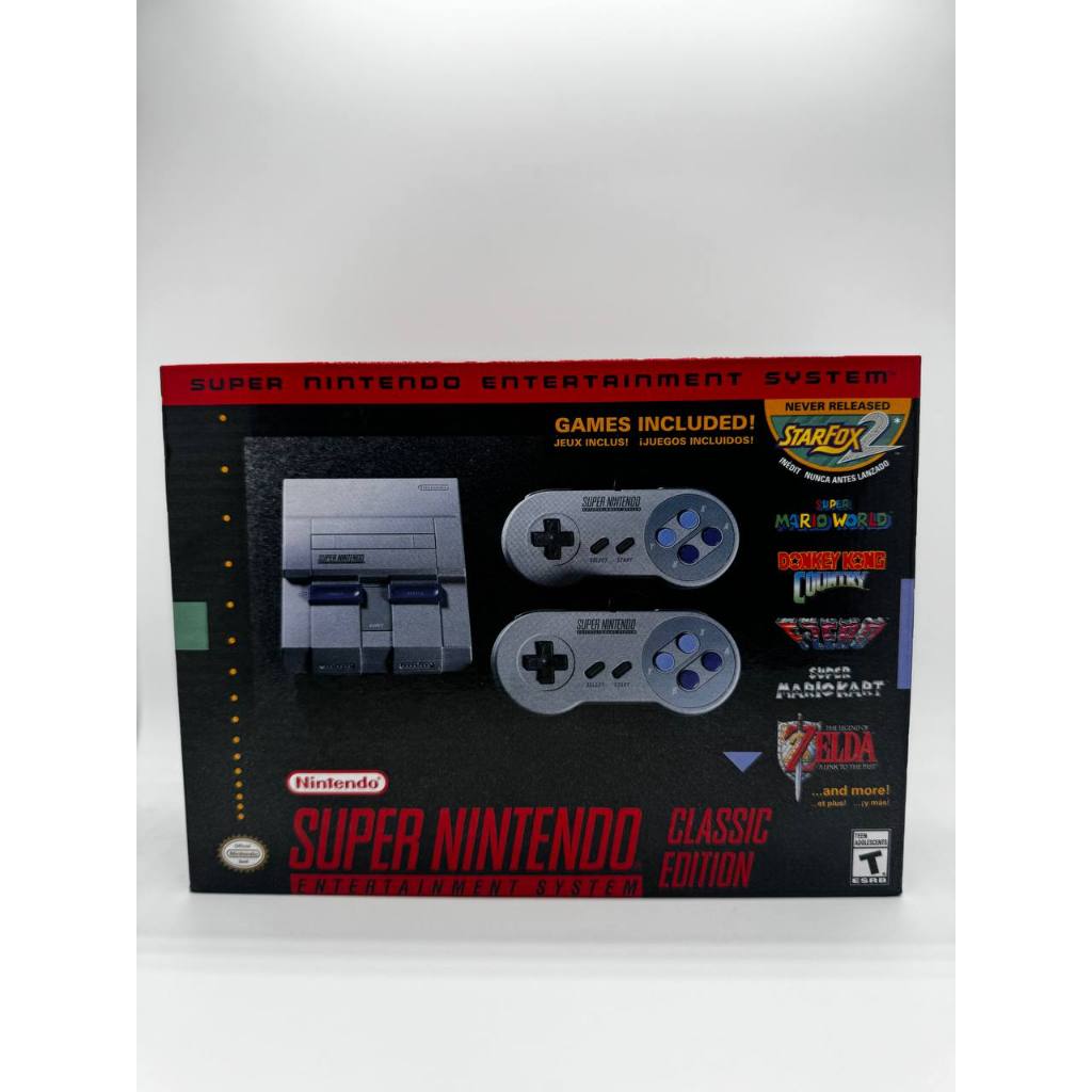 Super nintendo classic edition (Nintendo SNES Mini) มีเกมส์ในตัวแล้วพร้อมเล่น!