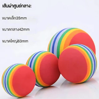 Pet Record ลูกบอล EVA สำหรับสัตว์เลี้ยง ลูกบอลยืดหยุ่นสำหรับแมว ของเล่นสัตว์เลี้ยง ลูกบอลเล่น