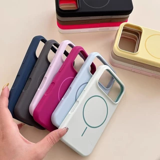 พร้อมส่ง Case i17 17air 17promax เคสซิลิโคน กำมะหยี่ งานชาร์จได้ สำหรับ iphone17 16 15 14 13 11 16 pro max 12 16promax