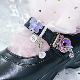 สายรัดรองเท้า ABC แต่งรองเท้านักเรียน ลูกปัดมุก สไตล์เจ้าหญิ…