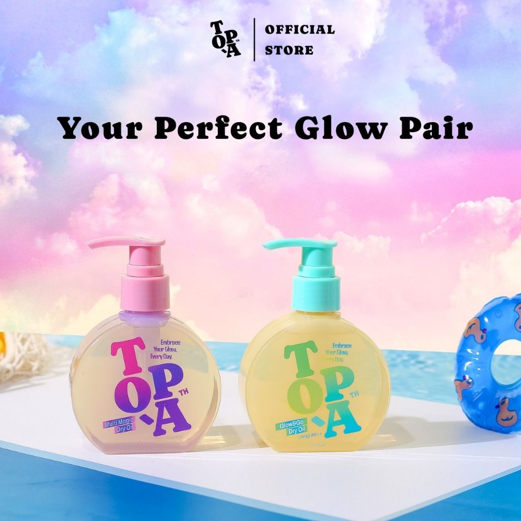 TO-PA Perfect Glow Pair บอดี้ออยล์คู่หูผิวสวย 135 ml.