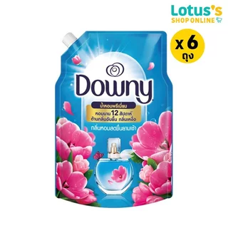 [ทั้งหมด 6 ถุง] ดาวน์นี่ น้ำยาปรับผ้านุ่ม ถุงเติม 1000 มล. DOWNY FABRIC SOFTENER BAG REFILL 1000 ML.