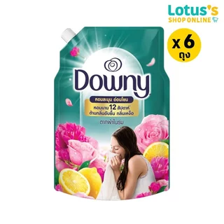 [ทั้งหมด 6 ถุง] ดาวน์นี่ น้ำยาปรับผ้านุ่ม ถุงเติม 1000 มล. DOWNY FABRIC SOFTENER BAG REFILL 1000 ML.