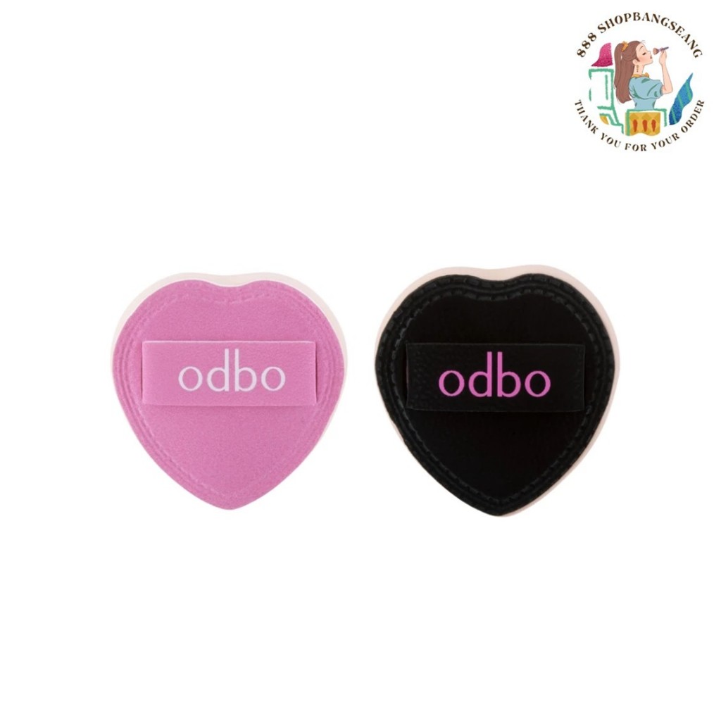 พัฟแต่งหน้า มินิ โอดีบีโอ ฮาร์ท ป็อป ไทนี่ ODBO Heart Pop Tiny Puff OD8077
