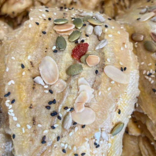 กล้วยหนึบแผ่นใหญ่ (400 g.) On top ธัญพืชผลไม้ ทุกอย่างธรรมชาติ กล้วยน้ำว้าชาวบ้านปลูกเอง อร่อยนะเธอ - รูปที่ 7