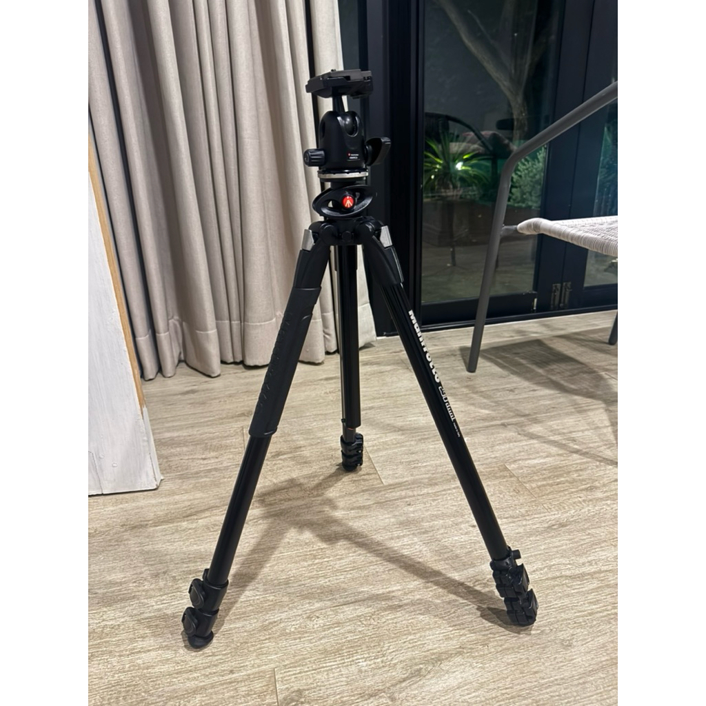 Manfrotto 290 DUAL KIT Aluminum Tripod with Ball Head 496RC2 มือสอง