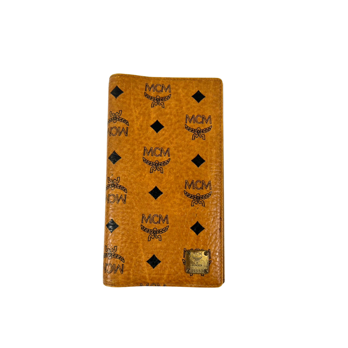 MCM Vintage Visetos Organizer/Wallet (รุ่นยาวแบบสมุด Organizer)