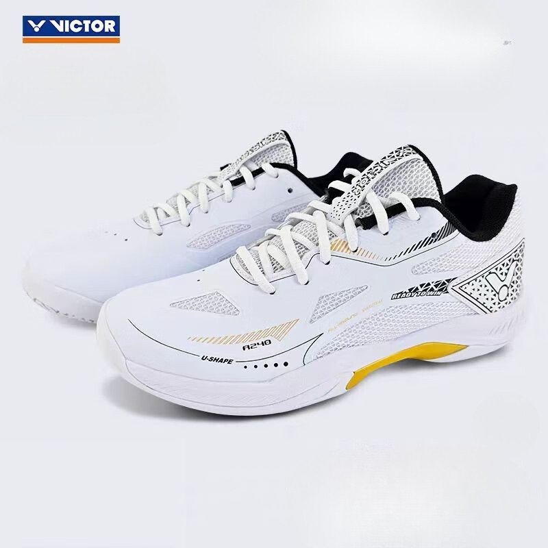 VICTOR A240รองเท้าแบดมินตัน สำหรับผู้ชายและผู้หญิง ระบายอากาศได้ดี กันลื่นและรองรับแรงกระแทก
