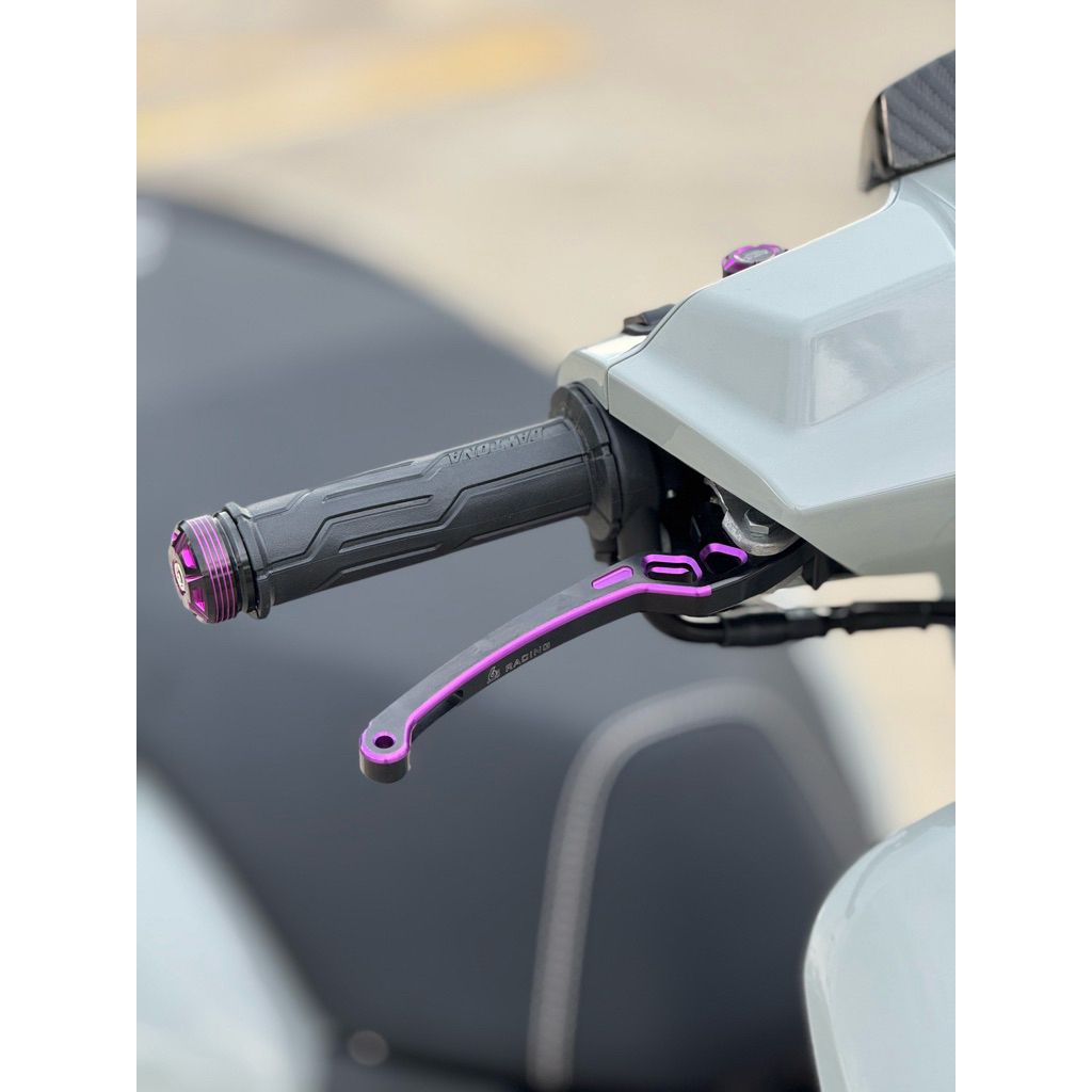 มือเบรคCNC Giorno+ (จีออโน่ตัวABSเท่านั้น!!! ) สีทูโทน 2-Tone งานCNCคุณภาพ ตรงรุ่น100% ใส่แทนของเดิม