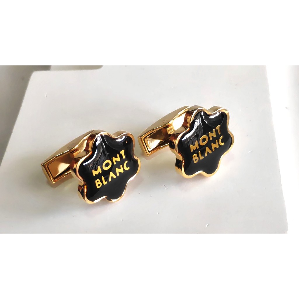 Cufflinks(คัฟลิงค์) กระดุมข้อมือ 18k Gold กระดุมสูท กระดุมข้อมือของขวัญผู้ชาย