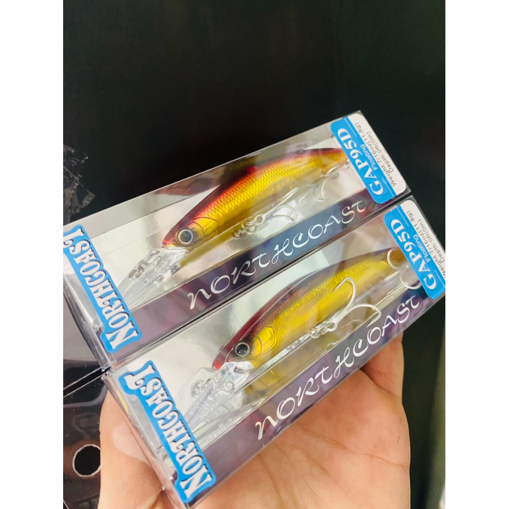 เหยื่อโน๊ทโค้ด ปลั๊กGAP95D น้ำหนัก11.8กรัม ดำน้ำ ยาว9.5เซน