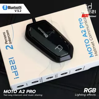 บลูทูธติดหมวกกันน็อค Bluetooth Moto A2 Pro Ver 5.2 - รุ่น ID221
