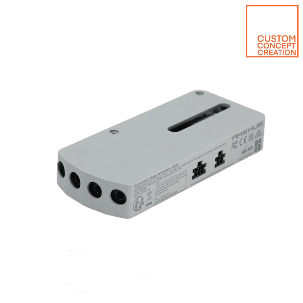 พร้อมส่ง Bambu Lab AMS Hub ams buffer ต่อขยายระบบ Auto material  ใช้ได้ทั้้ง AMS  AMS 2 pro และ AMS 