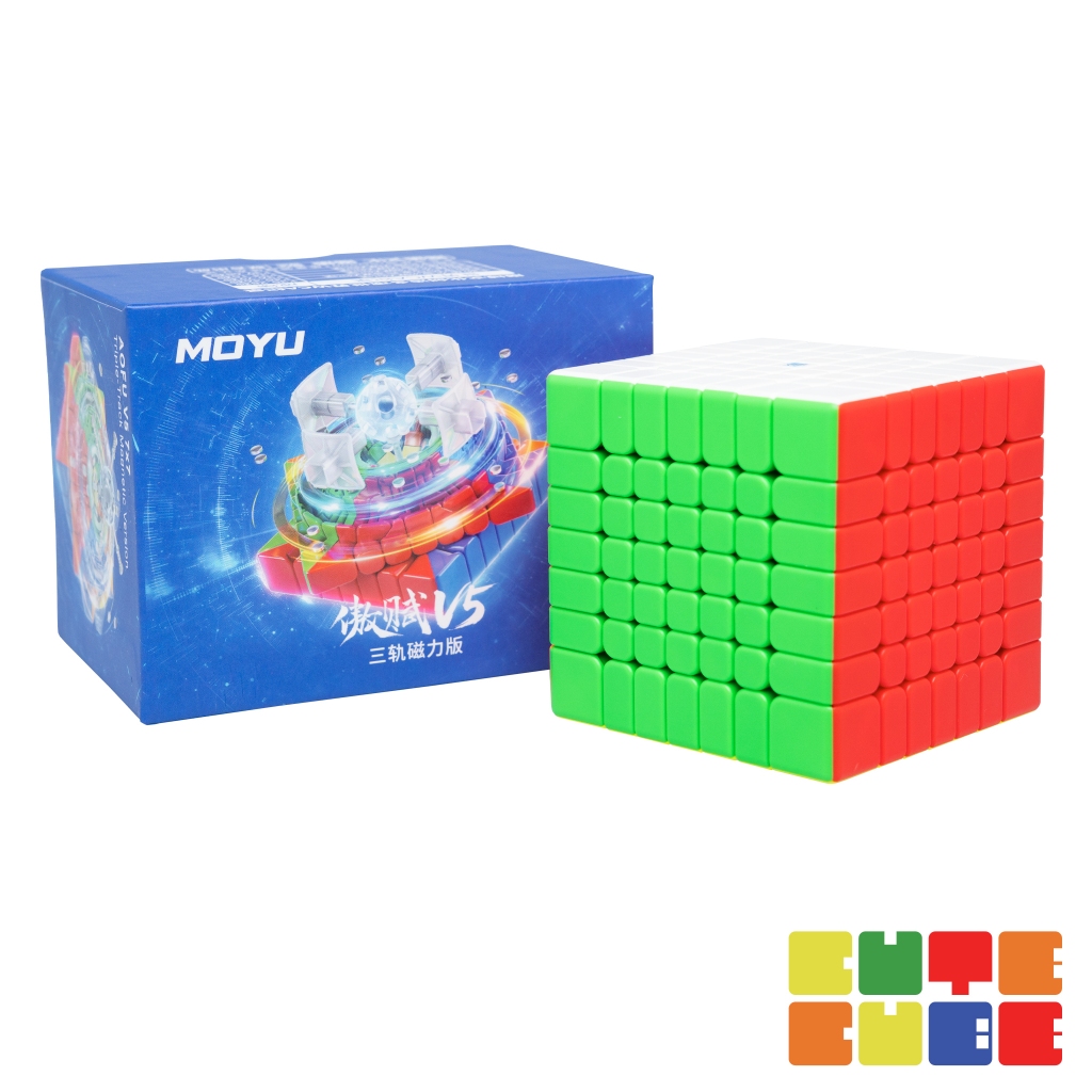 รูบิค 7x7 MoYu AoFu V5 (Single-Track, Double-Track, Triple-Track) (มีแม่เหล็ก) | CuteCube