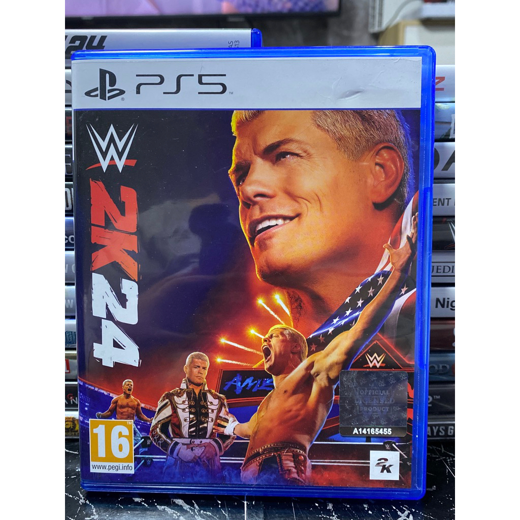 แผ่น PS5 เกม W2K24 เล่นได้ 1-4 คน [ มือ 2 ] มีสต้อคพร้อมจัดส่ง!!!