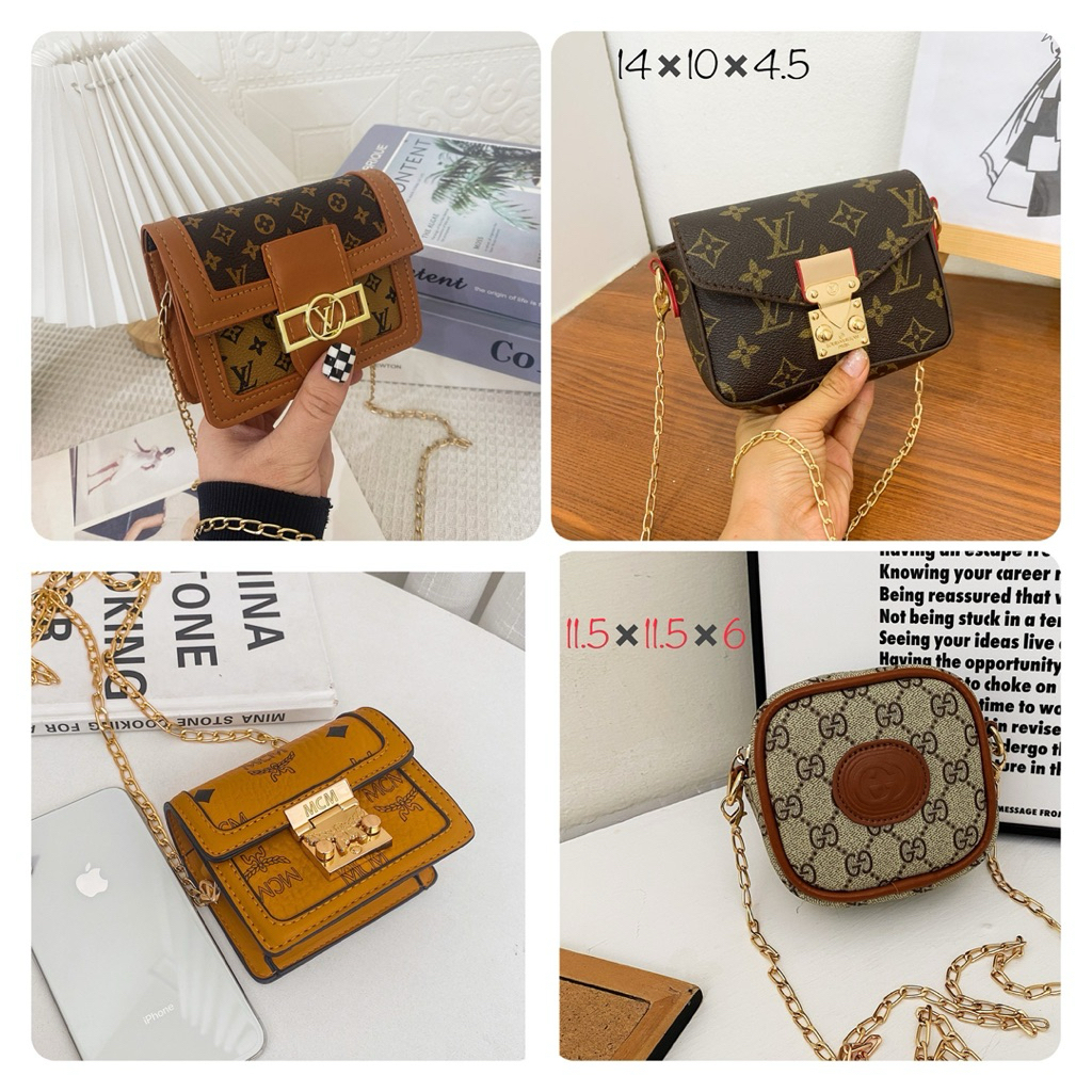 พร้อมส่งมินิกระเป๋ามีหลากหลายสีให้เลือกน่ารักแฟชั่น(ไทย) ใส่หูฟังบลูทูธ เครื่องสำอาง