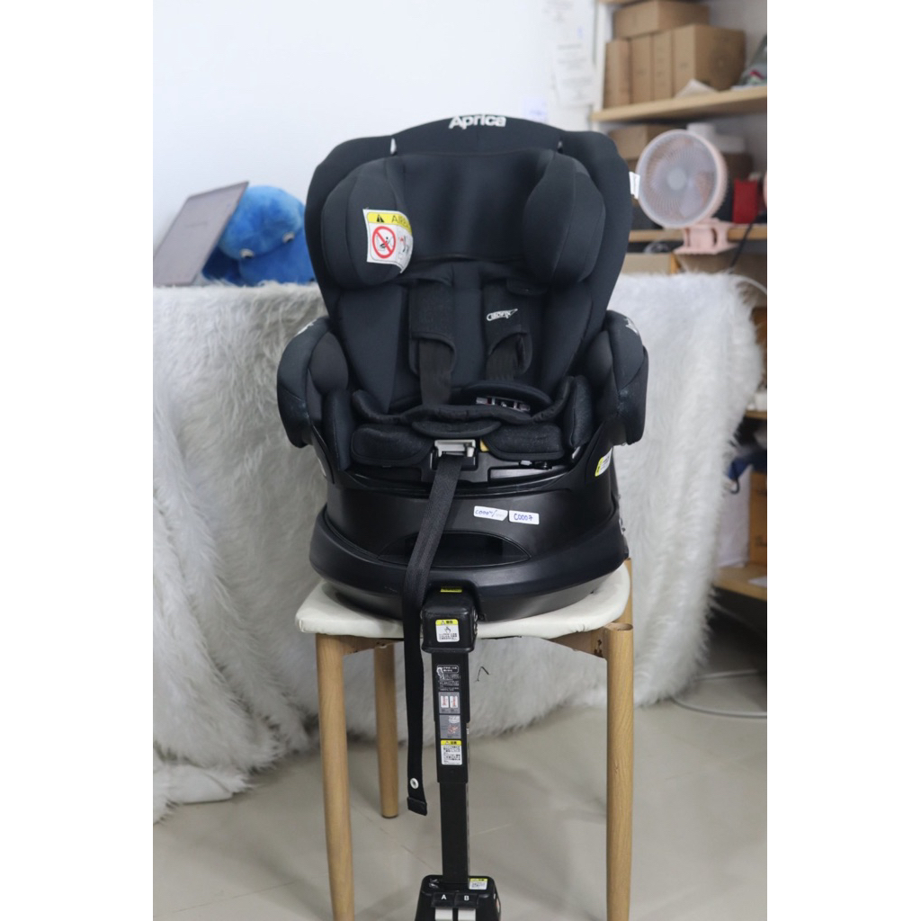 คาร์ซีท Aprica fladea grow หมุนรอบ เอนราบ (แรกเกิด-3ปี)