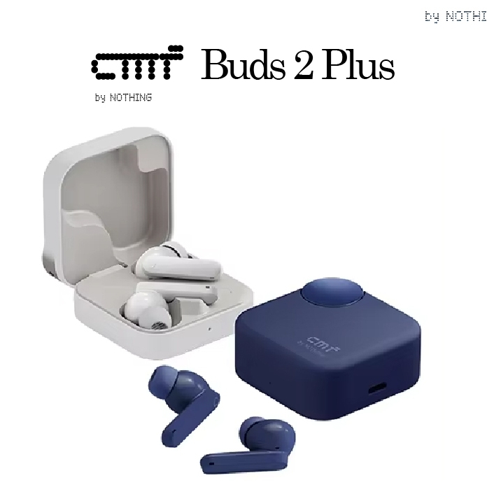 CMF by Nothing Buds 2 Plus Wireless Earbuds Adaptive Noise Cancelling (B184)