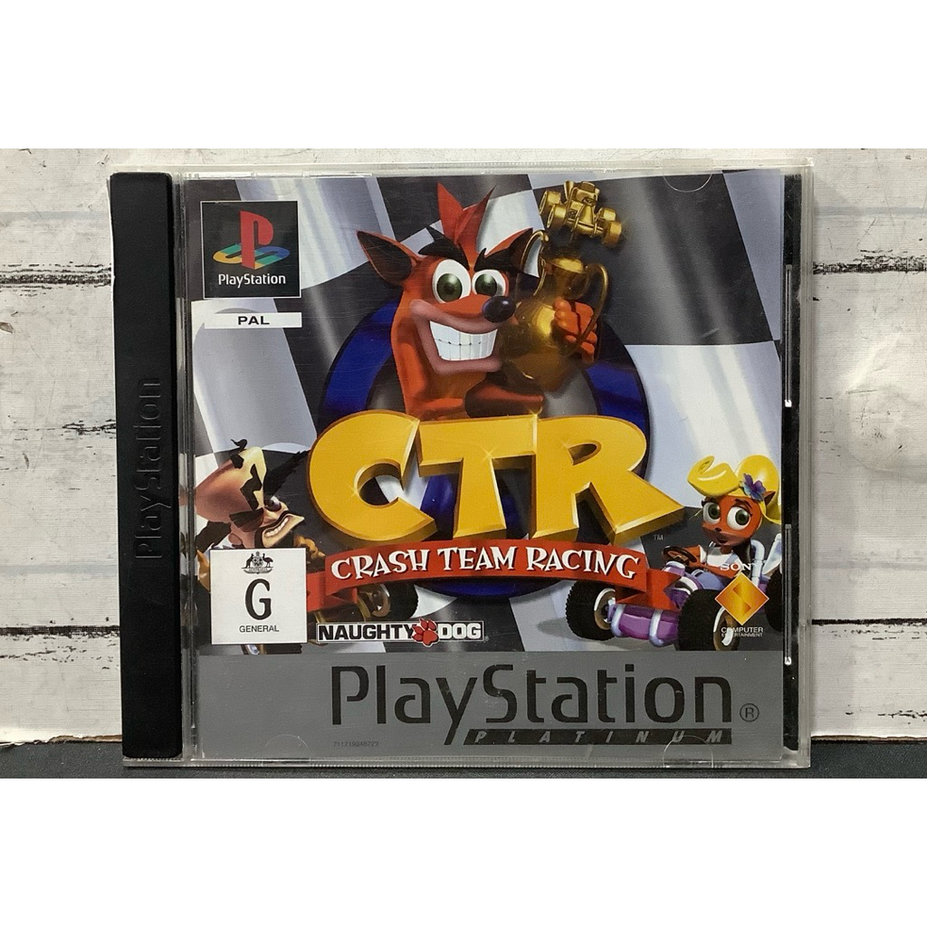 แผ่นแท้ [PS1] [English] CTR: Crash Team Racing (Zone PAL) (SCUS-94426/94426) Crash Bandicoot