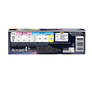 ลอรีเอะ ซอฟท์แอนด์เซฟ กลางคืน 40 ซม. ห่อ 4 ชิ้นx4 แพ็ค LAURIER SOFT&SAFE EXTRA PROTECTION NIGHT 40 CM. (4pc x 4packs)