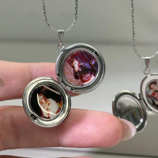 📍ผลิต 5-7 วัน📍 Oval locket • สร้อยคอจี้ล็อกเก็ตใส่ภาพ - ทรงวงรี